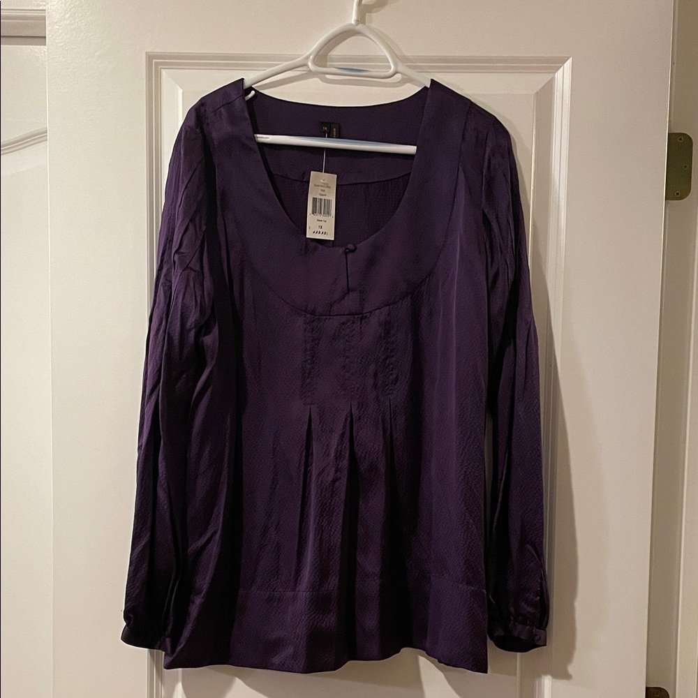 Elegant Purple Women's Top by Harare